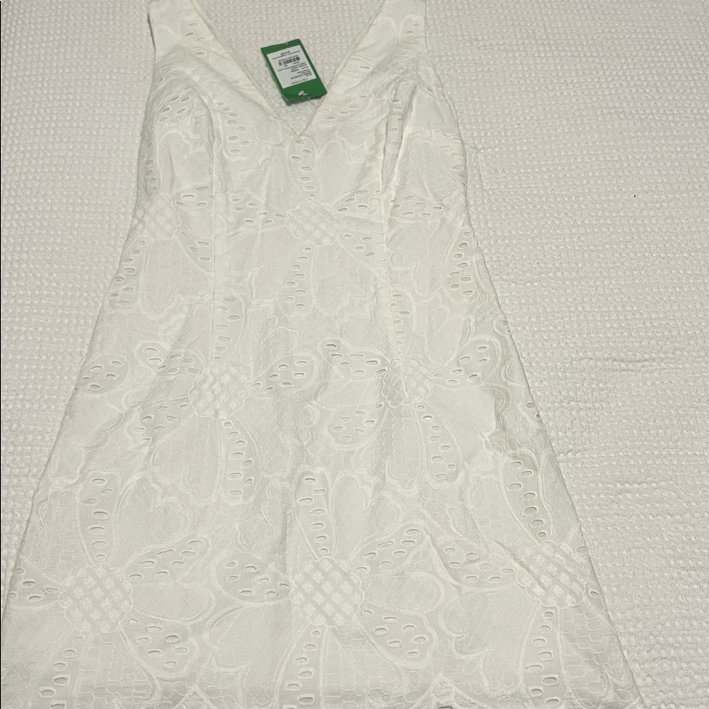 Lilly Pulitzer White Lace Dress